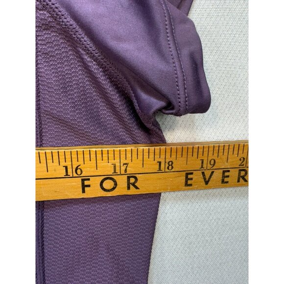 Marmot Womens Athletic Top Sze M Purple Crystal Short Sleeve Activewear Outdoors - Picture 7 of 11